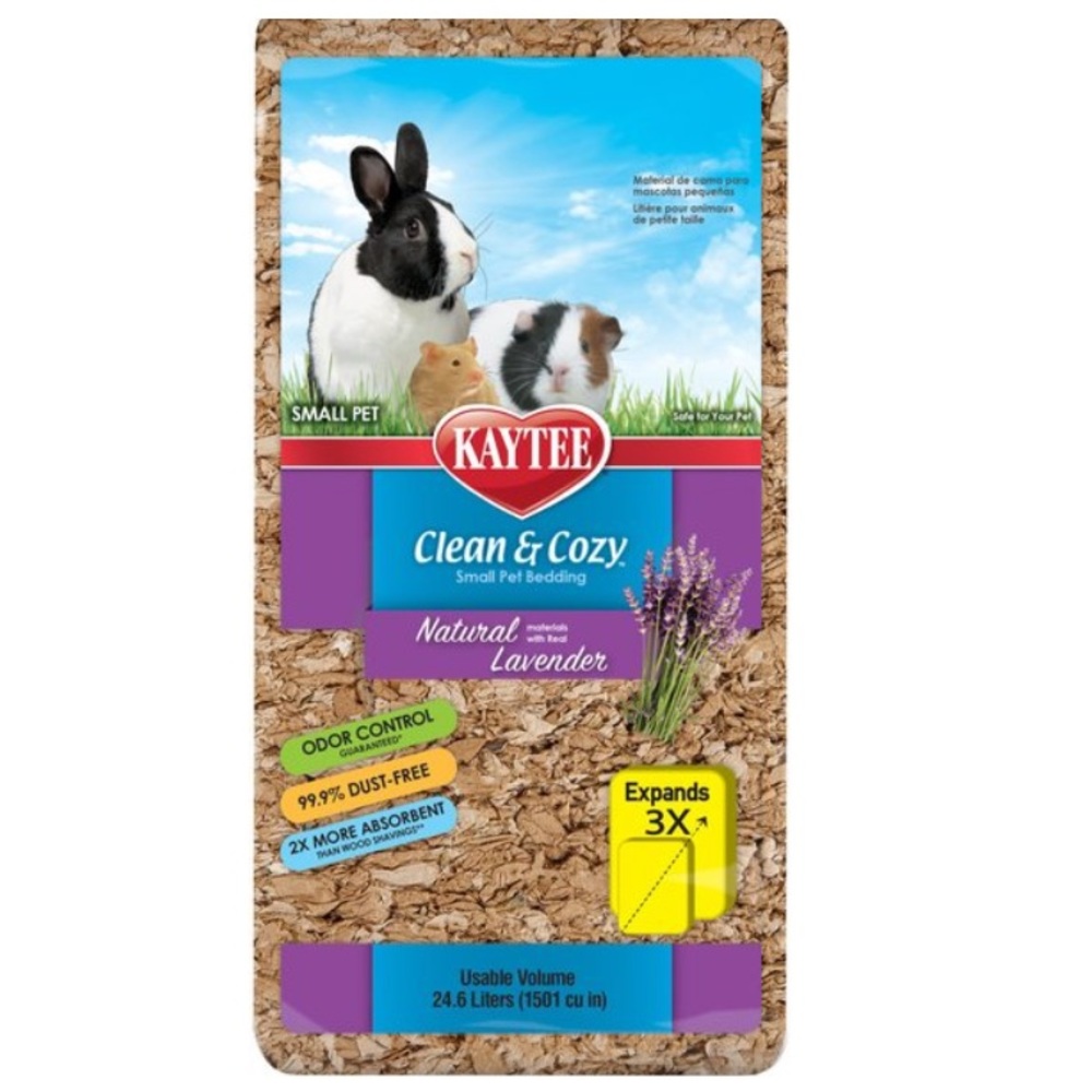 KAYTEE Clean & Cozy Small Pet Bedding Lavendar